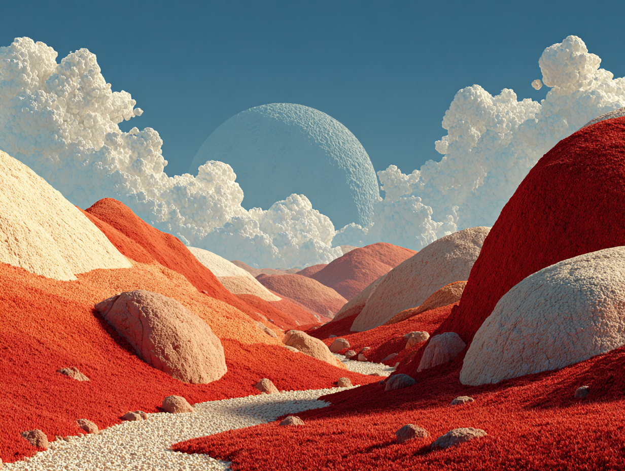 А на Марсе есть песок?